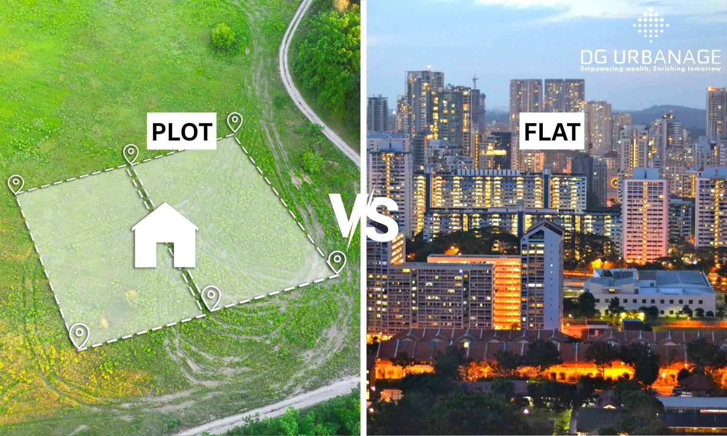 Flat or Plot: Which Gives Better Returns? A Buyer’s Guide